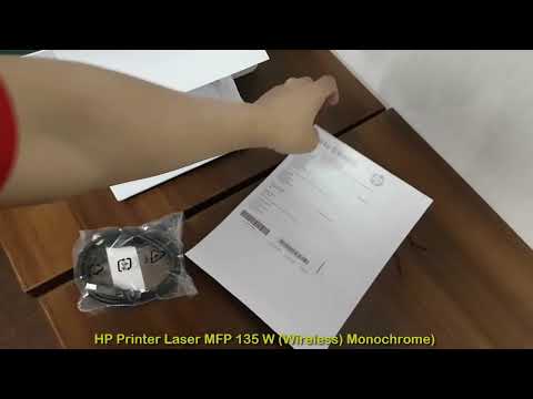 Video: HP Laser MFP: Tinjauan Umum Model Warna Dan Monokrom Dengan Printer Dan Pemindai Rumah, Pencetakan Dupleks, Dan Opsi WI-FI Untuk Pilihan