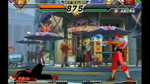 Capcom vs. SNK 2 - Vega vs. Shin Akuma, Ultimate Rugal, King