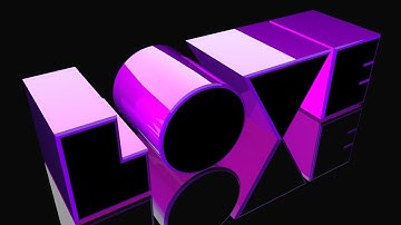 Cinema 4D Animation - Glossy Neon Intro