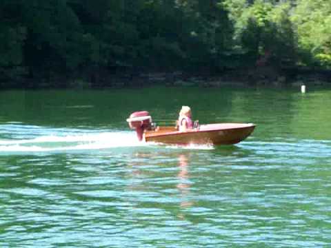 Glen-L Pee Wee homemade runabout boat