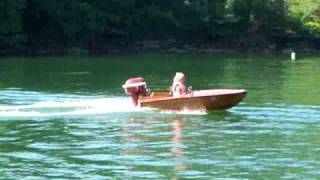 Glen-L Pee Wee homemade runabout boat