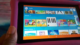 How to switch profiles on the Amazon Fire Kids Tablet to use as an adult (2019 model)