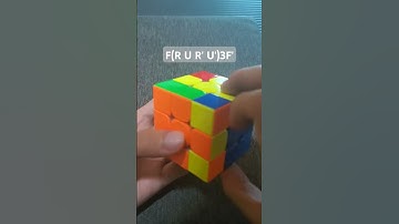 Easiest OLL Cases You Must Know Part 11 | #easy #rubikscube #cubber #cfop #cubing #shorts #oll