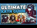 RANK 1 KAYN ULTIMATE SEASON 11 KAYN GUIDE | HOW TO PLAY, COMBOS, PATHING, & MORE - League of Legends