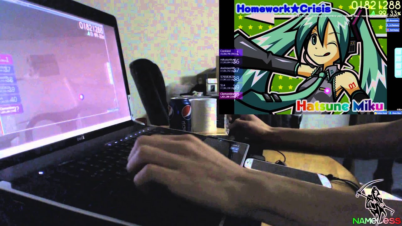 [Osu!] Hatsune Miku - Homework Crisis [Let's Jump!!] | Played by ...