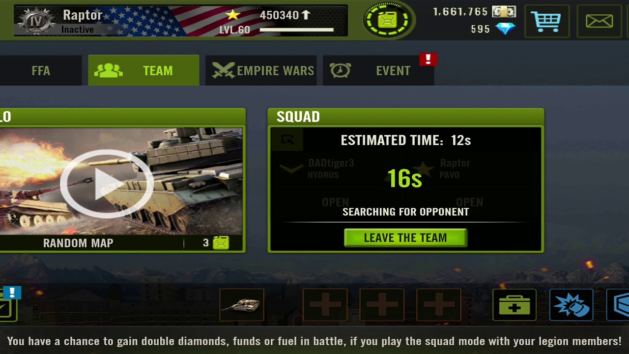 Iron force Raptor US÷Cavalry, 1 vs 2, USA vs Russia