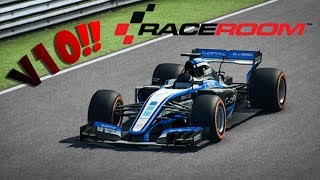 Formula RaceRoom X-17 = F1 2017 + V10 Engine!! First Drive at the Nordschleife XD