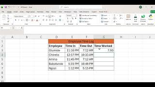 Calculate Work Hours Faster with the Excel MOD Function