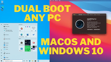 How to Dual Boot macOS BigSur and Windows 10 on any PC with Opencore