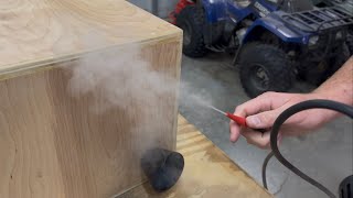 Does your subwoofer box have air leaks??