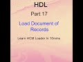 Oracle cloud  load documents of record l part 17