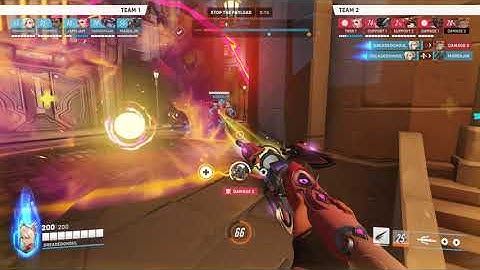 Overwatch 2 - Satisfying Junkrat Bot Kill (Replay Moment - Lethal Bots)