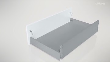 Removal of Blum MERIVOBOX modular with BOXCAP