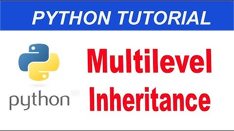 Multilevel Inheritance in Python #40 || Python Complete Course in Urdu/Hindi