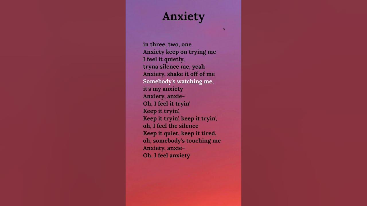 Doechii- Anxiety Lyrics #doechii #anxiety #song​ #lyrics​ #shortsyoutube