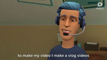 This is my first time my video of plotagon story