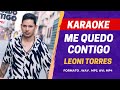 Leoni Torres - Me quedo contigo KARAOKE   COROS (VR EDIT)