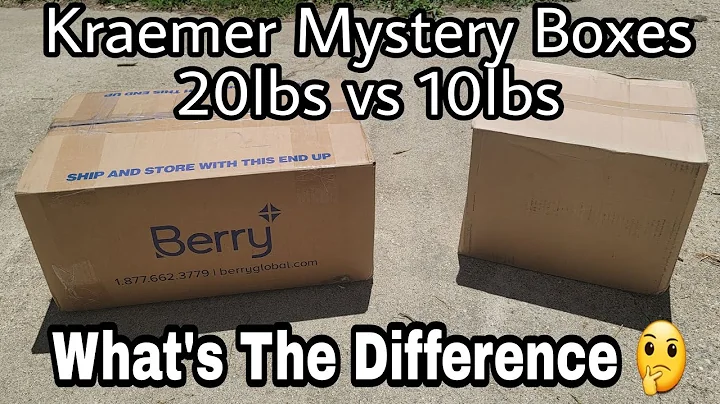 Kraemer Yarn Mystery Boxes / What's The Difference