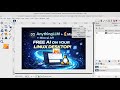 Upload a Logo to ChatGPT, Create a Poster, Then Enhance It with GIMP