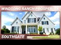 Southgate Homes | Windsong Ranch | 5 Bed | 4.5 Bath | 4200 SF | Prosper, Texas | $900,000 +