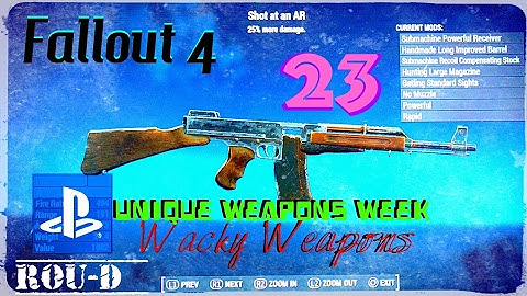 Fallout 4 - WACKY WEAPONS - UNIQUE CREATIONS - User Submissions!