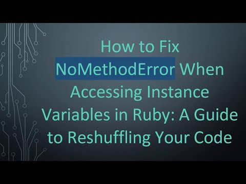 How to Fix