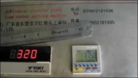 MXYP 70 Carousel Foam Cutting machine