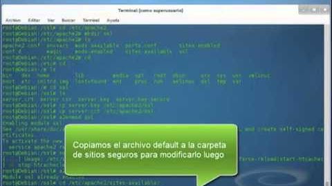 Generar certificados SSL, http y https en Debian 7