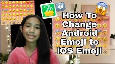 HOW TO CHANGE ANDROID EMOJI TO iOS EMOJI! *The Correct Way!* |LOVELY UMALI