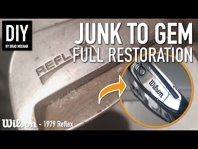 Transform Your Golf Clubs in 5 MIN with a Bench Grinder, Full DIY