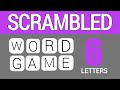 Guess the words  6 lettersword  scrambled word game  riddle hunt