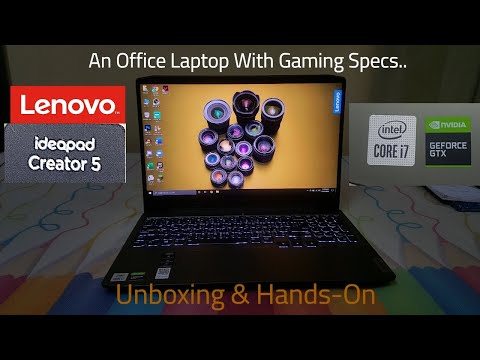 Lenovo Ideapad Creator 5 Unboxing & Hands-On I $1400 Office Laptop With Gaming Specs