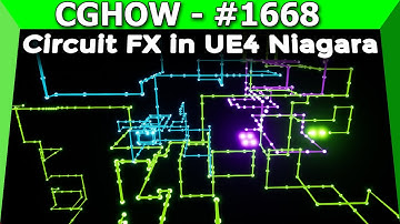 Circuit FX in UE4 Niagara 👉 Sneak Peek Showcase