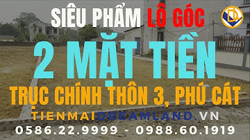ĐẤT NỀN QUỐC OAI | 210m2 thôn 3 Phú Cát, Quốc Oai | Đất Nền Hòa Lạc