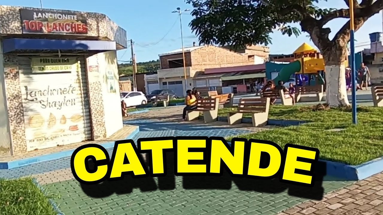CATENDE Pernambuco | centro e bairro das caixas