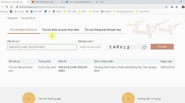 Hướng dẫn nộp hồ sơ, tra cứu, theo dõi tình trạng hồ sơ trên Cổng DVC Quốc gia