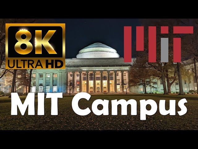 Massachusetts Institute of Technology | MIT | 8K Campus Drone Tour Night Version class=