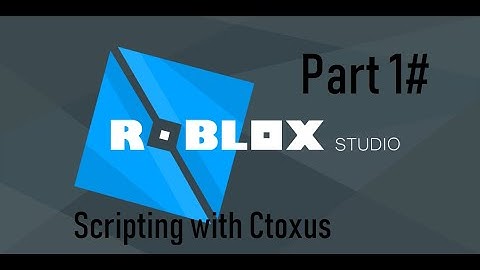 Scripting with Ctoxus 1#| How to change the material and color of a part