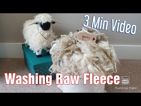 Video: How To Wash Sheep's Wool
