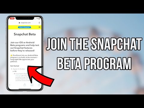 How To Join The Snapchat Beta Program in 2020 - How To Get New Snapchat Updates Before ANYONE ELSE!!