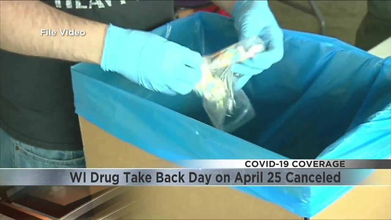 WI drug take back day canceled YouTube