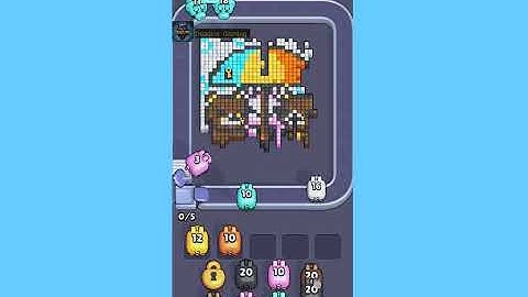 Pixel Flow Level 237. Walkthrough Gameplay 