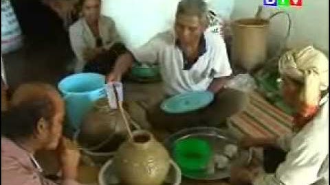 Đồng bào K ho, Raglay ăn tết đầu lúa