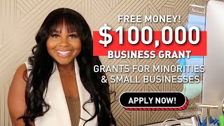 FREE MONEY  5 Business Grants to apply for TODAY! OVER $100,000 in Business Funding | Troyia Monay