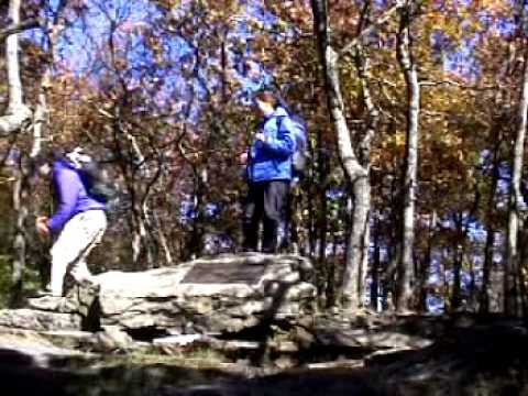 nd of the Appalachian Trail (AT) on Springer Mountain, Georgia with Lisa Garrett and Francis Tapon