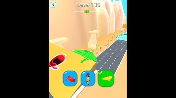 Shape-shifting 2 Funny Race All Levels Gameplay Walkthrough Master Level #130 BeamNG.drive #Shorts