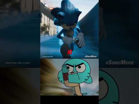 Sonic Vs Gumball