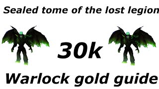 tilpasningsevne Meget få WoW 0 - 30,000 Gold Per Hour ( Tome Of The Lost Legion ) WoD Gold Farming  Guides - YouTube