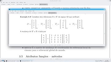 aula 09 camara parte 24 3 5 1 construtor implementacao matriz