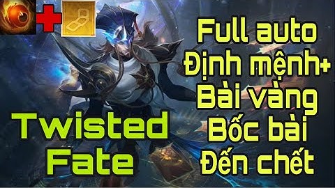 [LMHT Tốc Chiến] Twisted Fate mid thần bài tốc chiến montage #9
